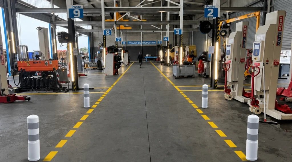 MARQUAGE AU SOL surplus industrie 1