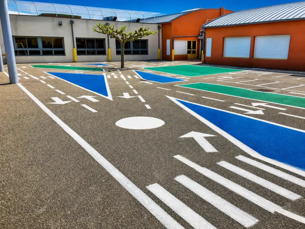 Marquage au sol Ecole Nimes Signal 81